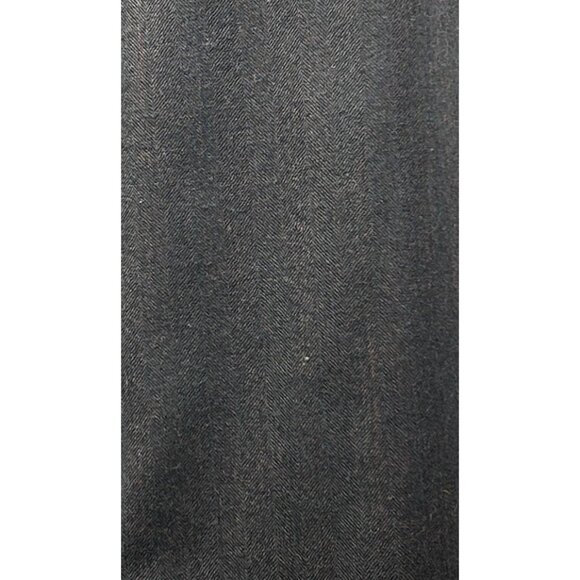 Oscar de la Renta Blazer Jacket Mens 48L Gray Herringbone 100% Wool Classic Fit - Picture 8 of 12